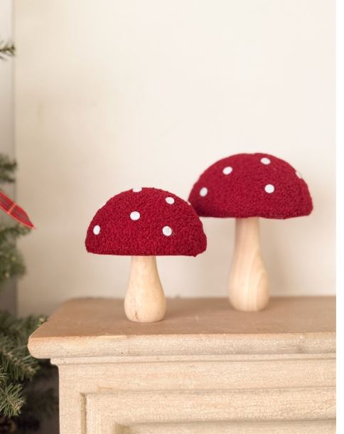 Paddenstoel rood S