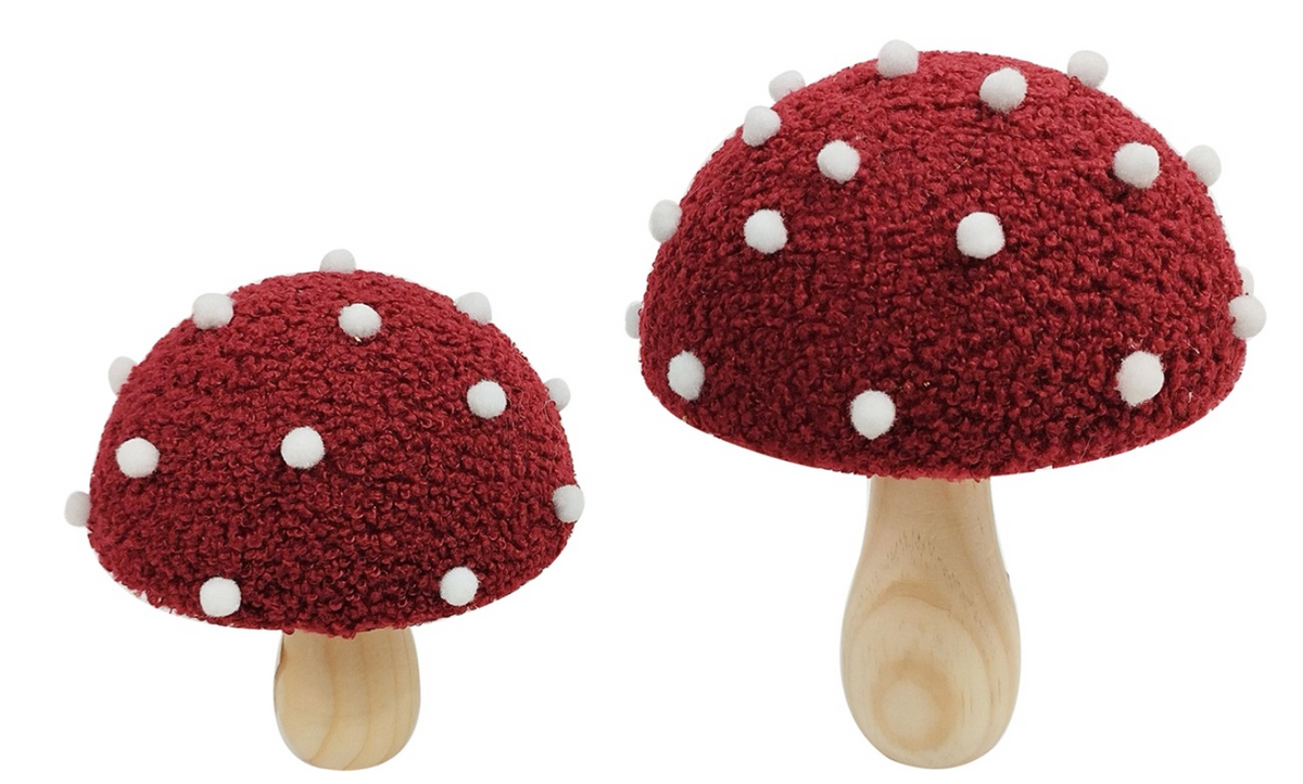 Paddenstoel rood M