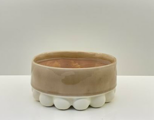 Ronde pot slagroom S