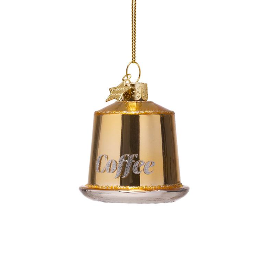 Kerstbal Coffee capsule