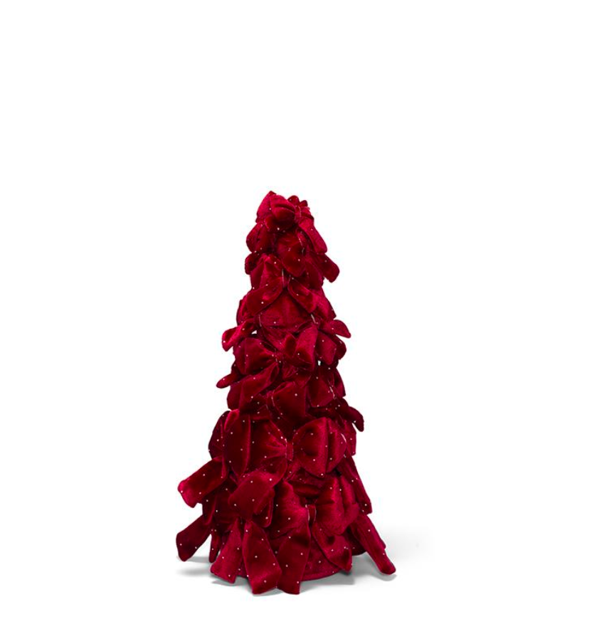 Kerstboom strikken rood