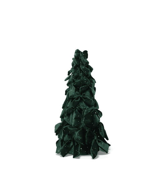 Kerstboom strikken groen