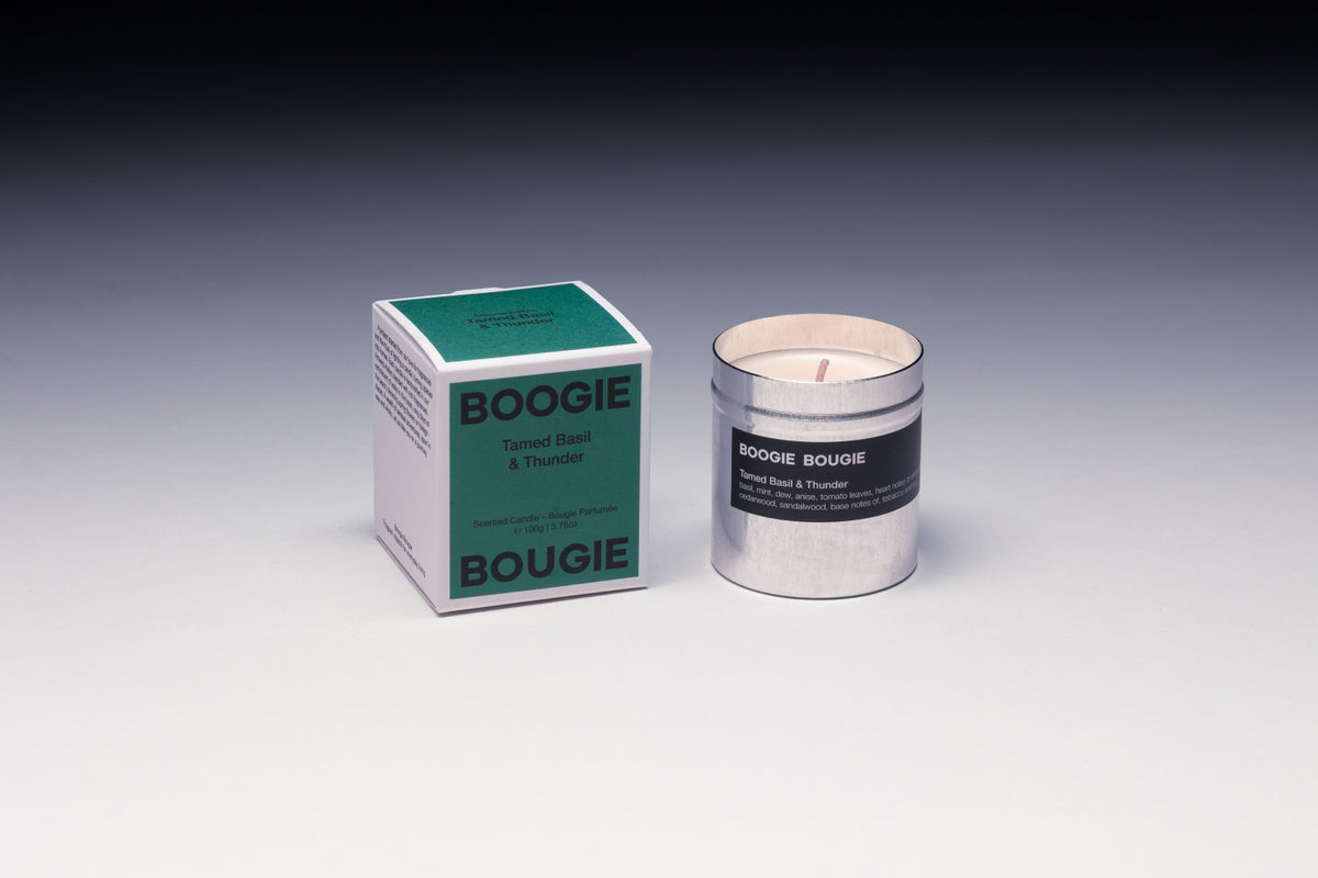 Boogie Bougie  XS - Tamed basil & Thunder