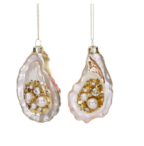 kerstbal Oester gold