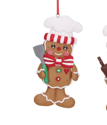 Kerstbal gingerbr Chef spatel