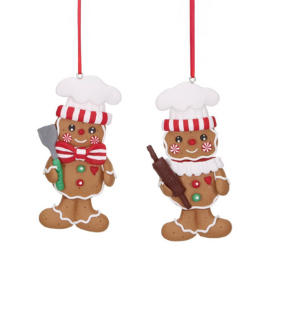 Kerstbal gingerbr Chef deegrol
