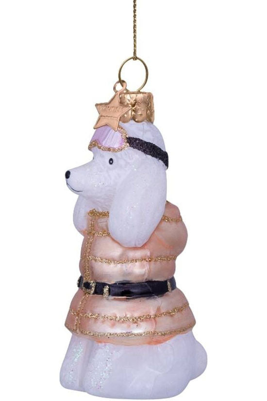 Kerstbal poodle