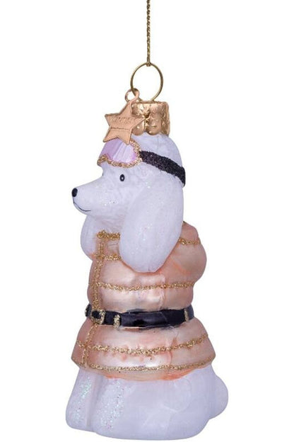 Kerstbal poodle