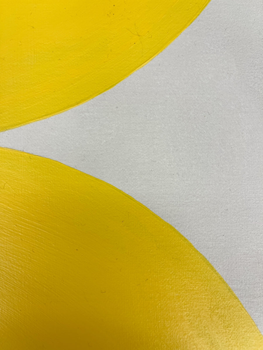 Schilderij S Fel Geel 2