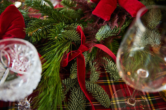 Guirlande voor op de tafel