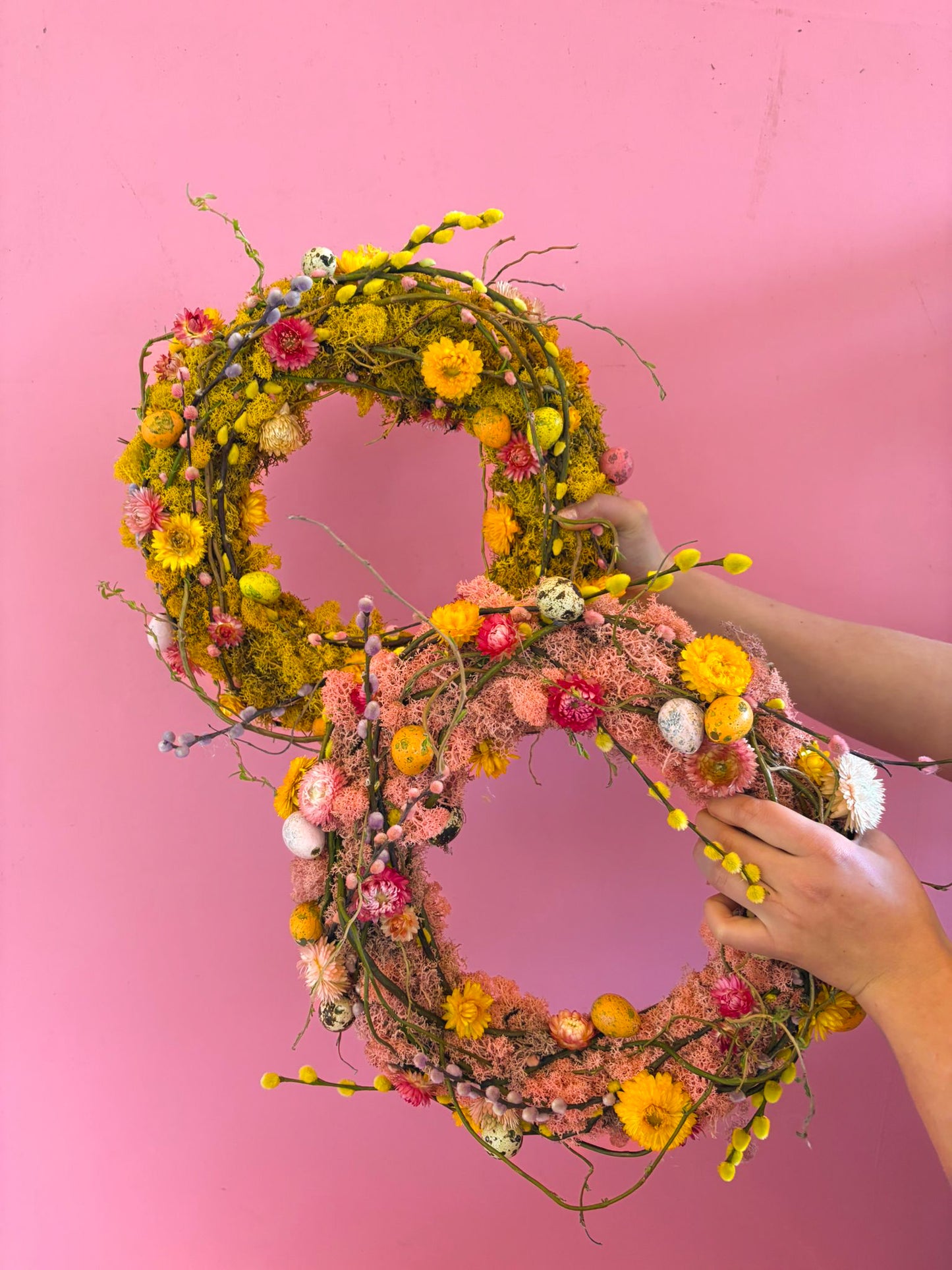 Paaskrans droogbloem